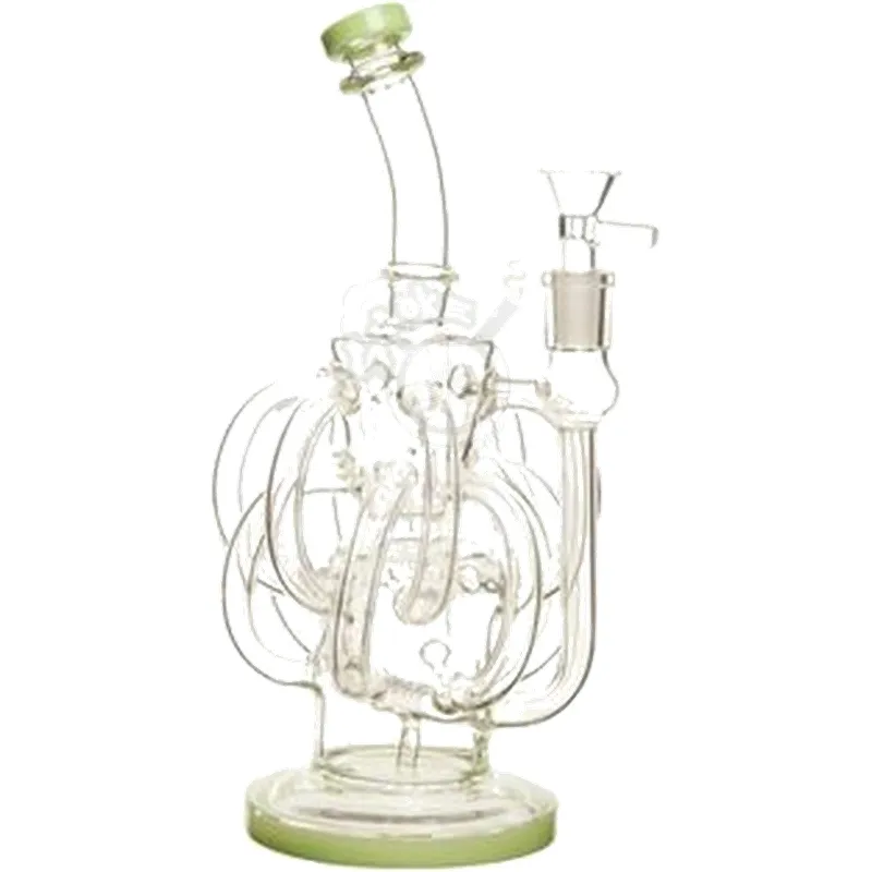 10"5mm He a Trigon Recycler Glass Rig
