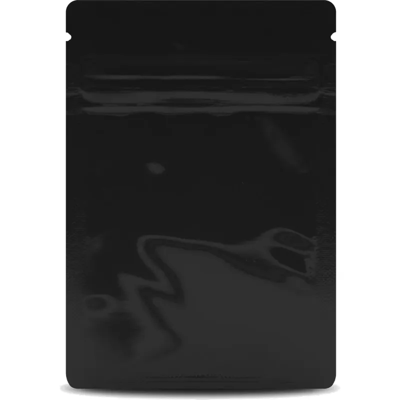 Black Clear Mylar Bags