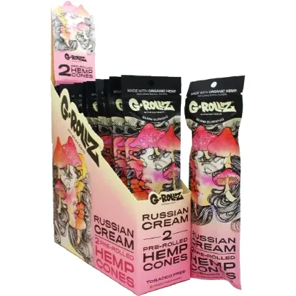 G Rollz Russian Cream Pre Rolled Hemp