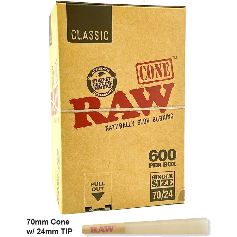 Raw Pree Roll Cone Size70/24