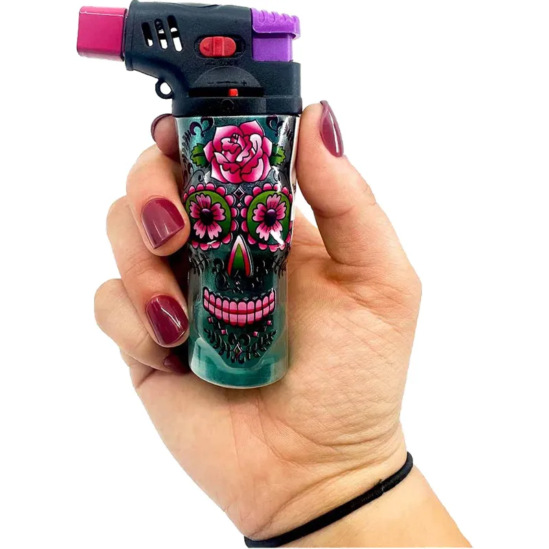 Sugar Skull Torch