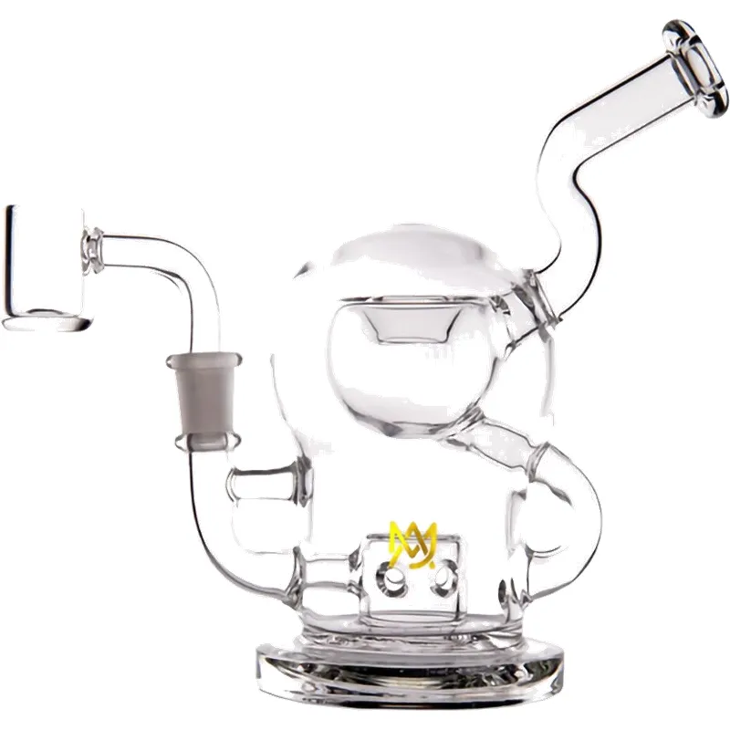 Twin Support Funnel Glass Rig